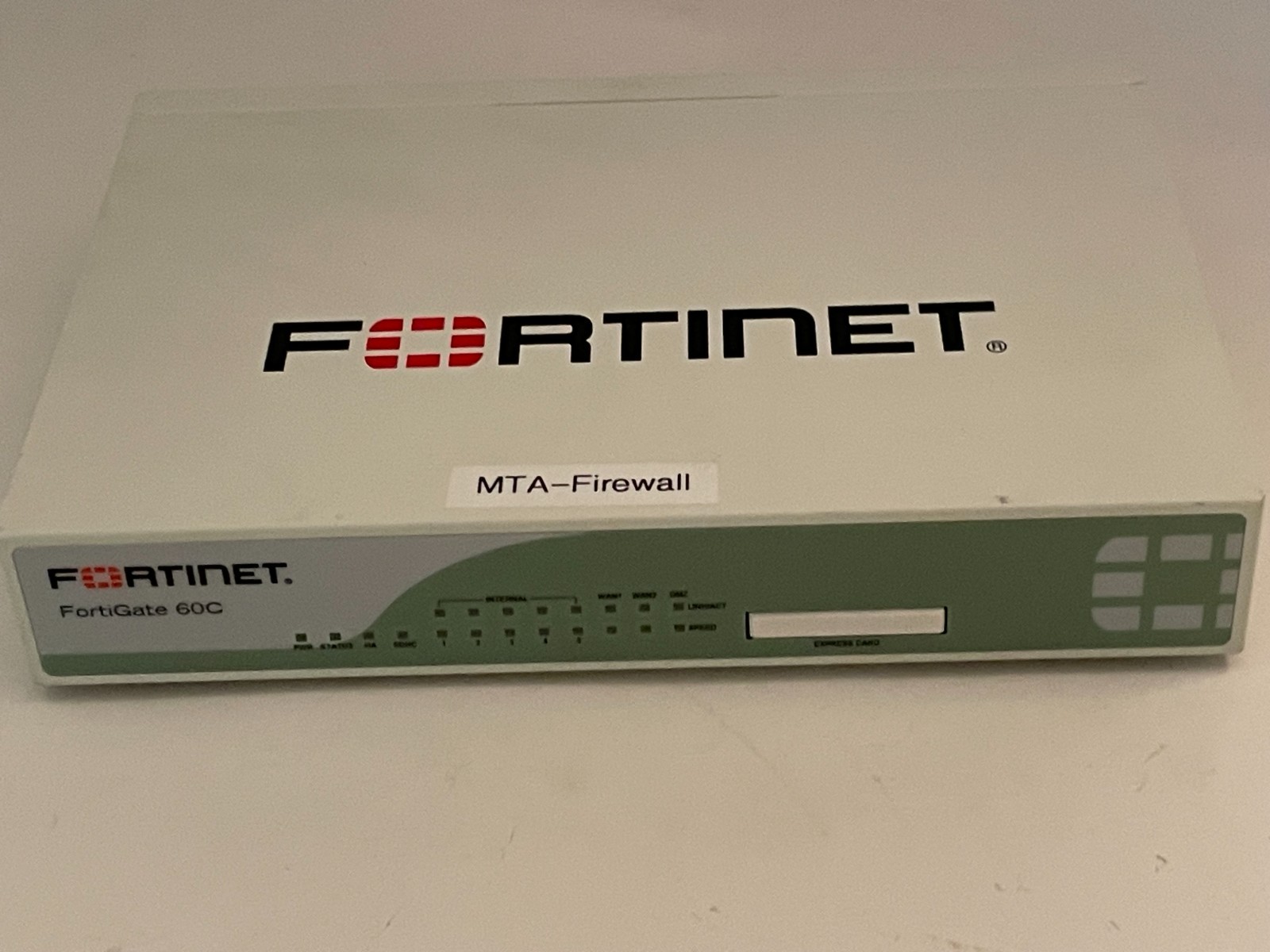 Fortinet Fortigate-60E Network Security Firewall Initialized FG-60C Unit Only