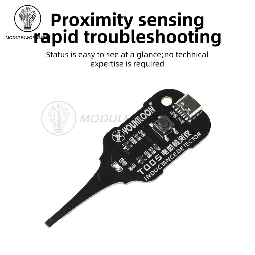 T005 Electromagnetic Induction Mainboard Tester Capacitance Inductance Detector