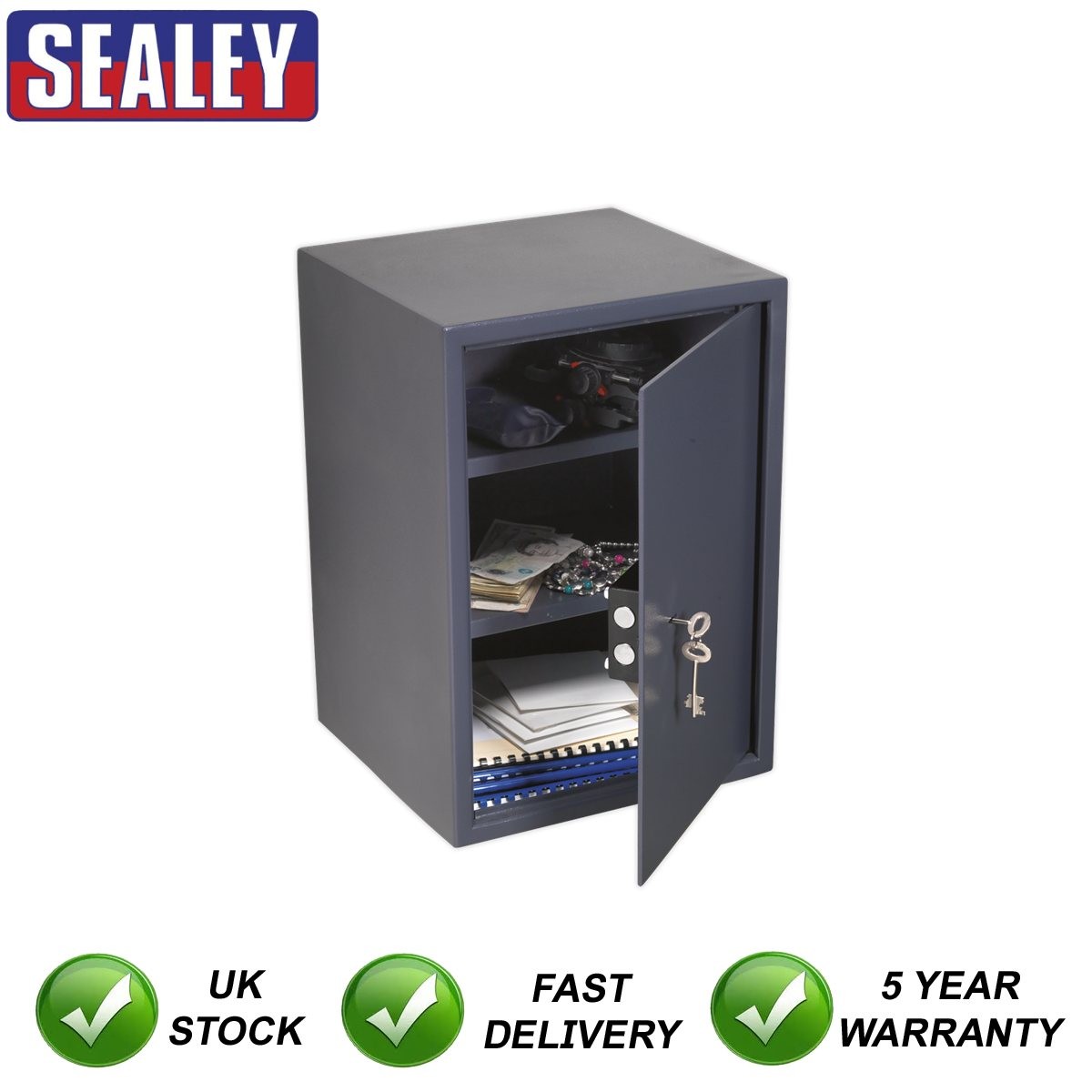 Sealey Key Lock Security Safe 350 x 330 x 500mm SKS04
