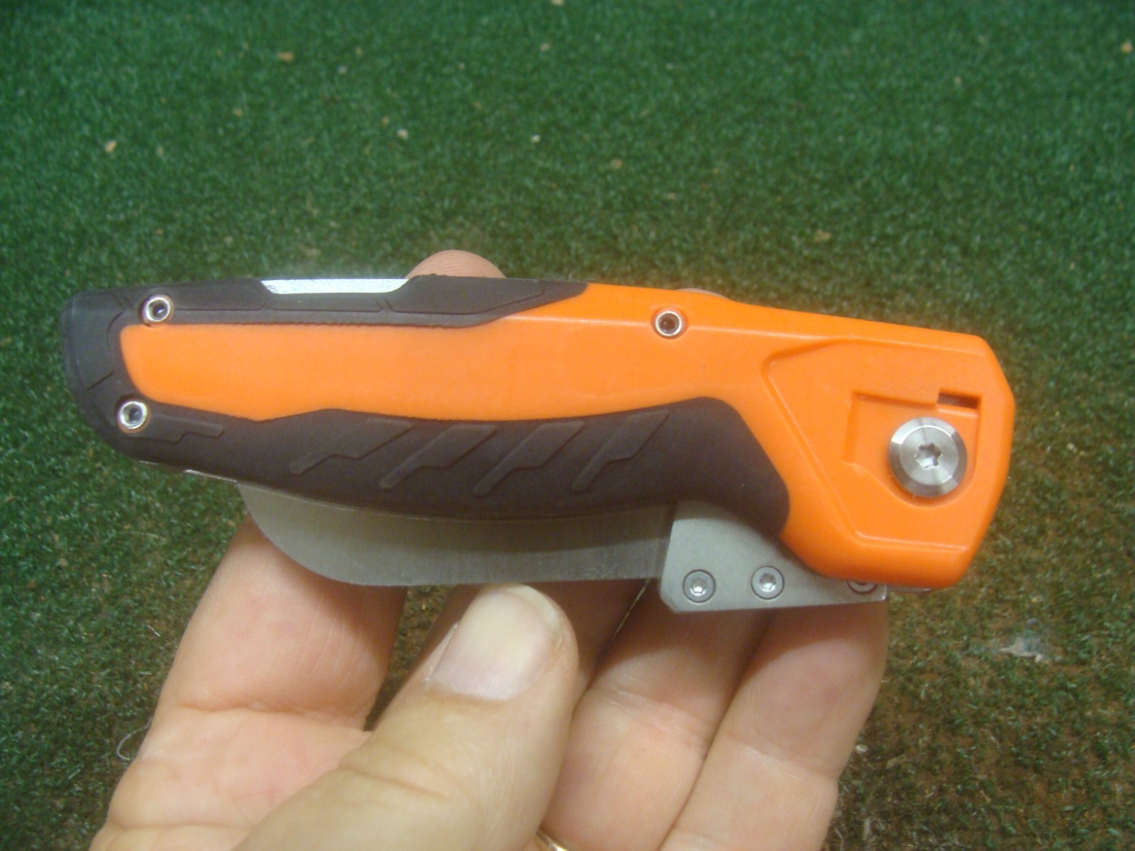 Klein Tools 44218 Folding Cable Skinning Utility Hawkbill Knife - GOOD SHAPE