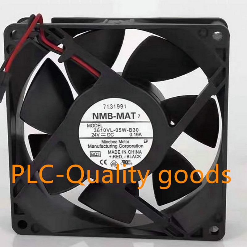 1PCS NEW NMB 3610VL-05W-B30 2pins Cooling Fan 24V 0.19A 9CM  Fast Shipping
