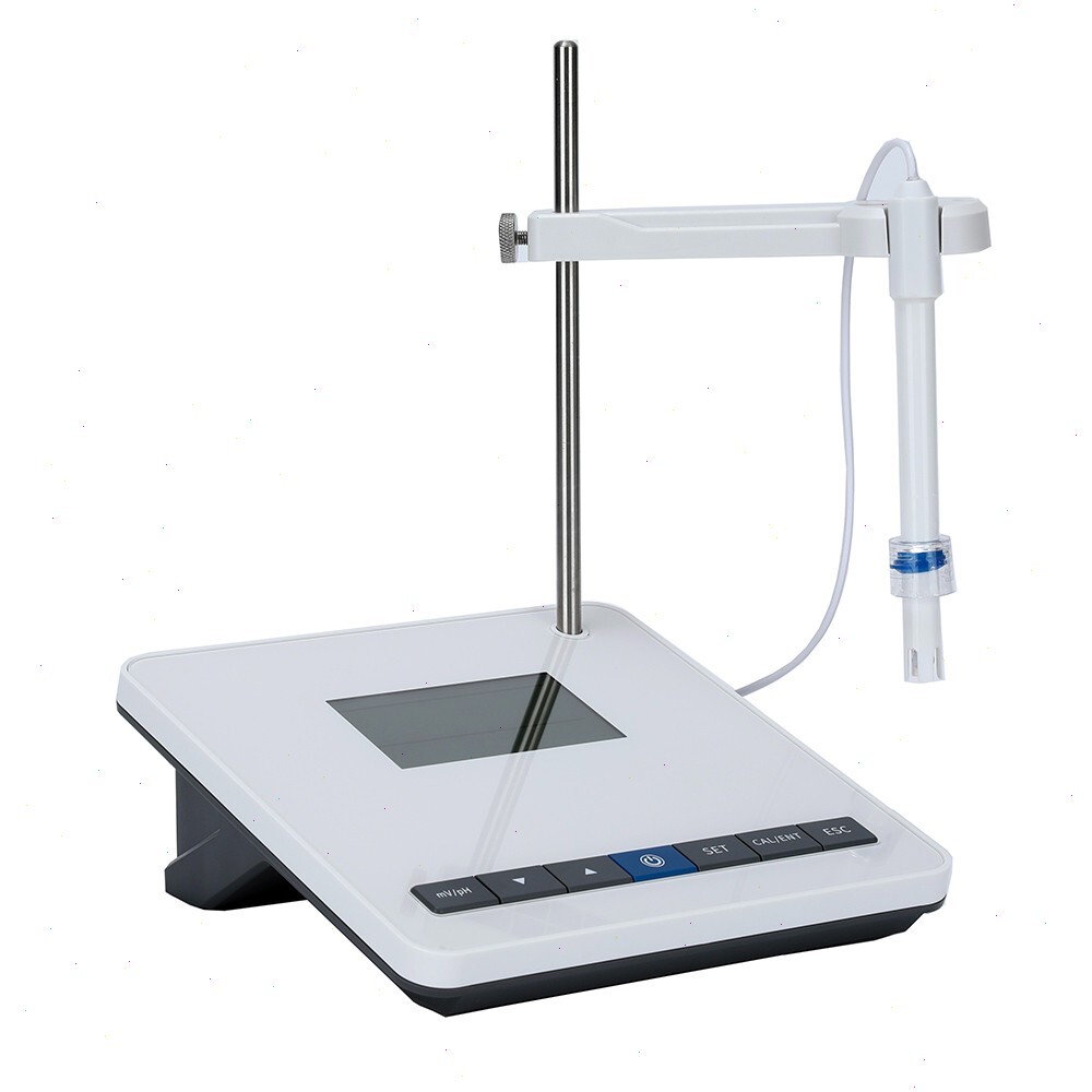Digital PH Meter with PH Buffer Powder 2 Ponit Calibration E-201-C Electrode