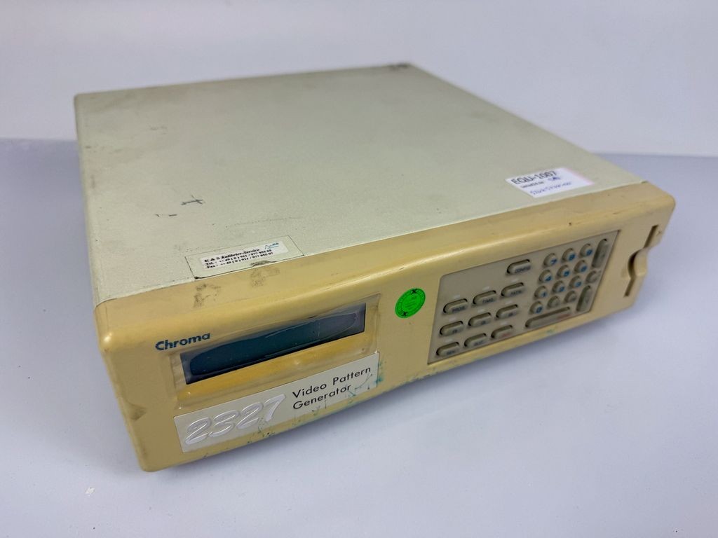 Chroma ATE 2327 Video Pattern Generator up to 250MHz NTSC PAL SECAM