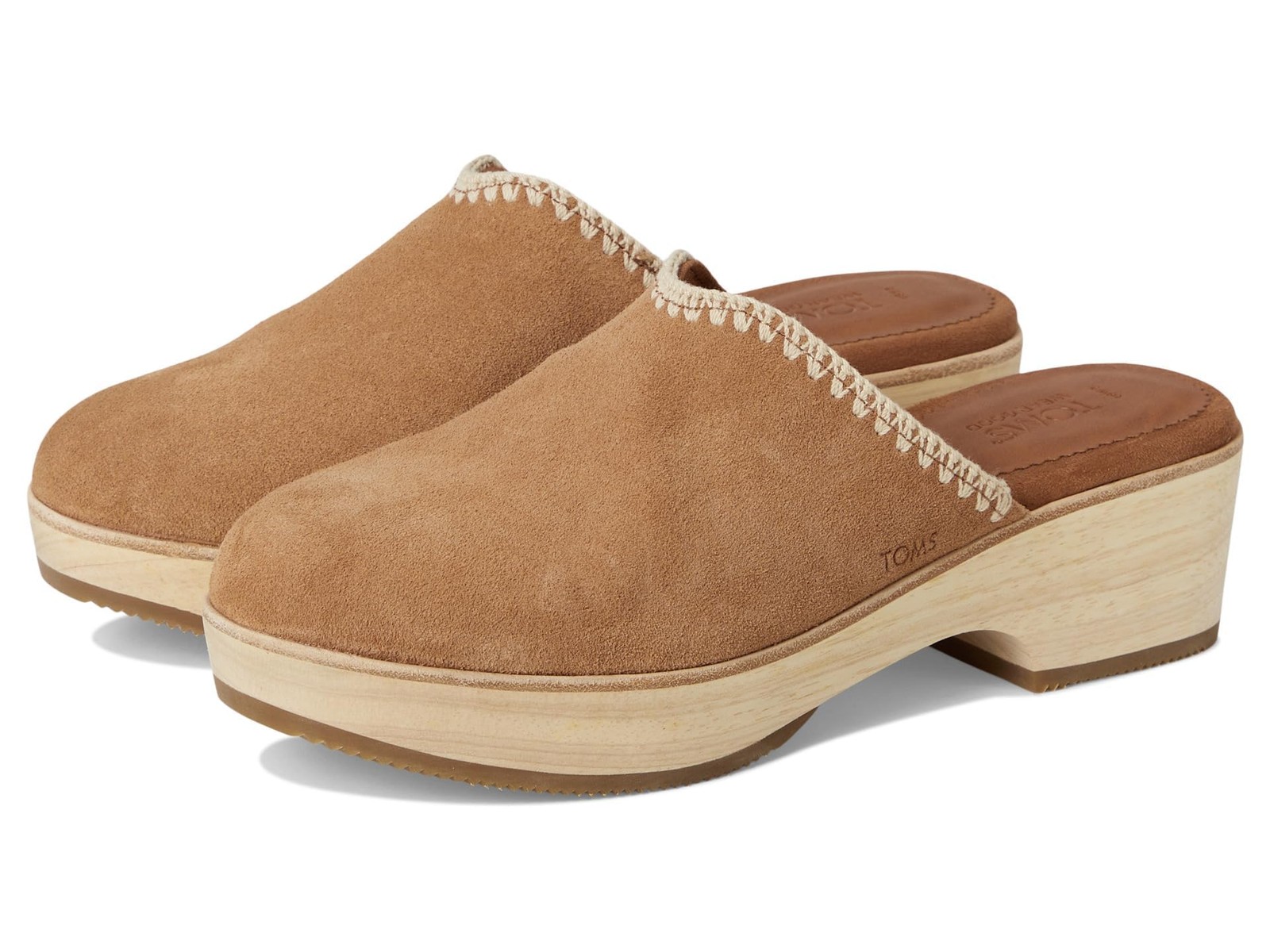 Toms, Women's, Addison Clogs, Brown, 6.5, Medium