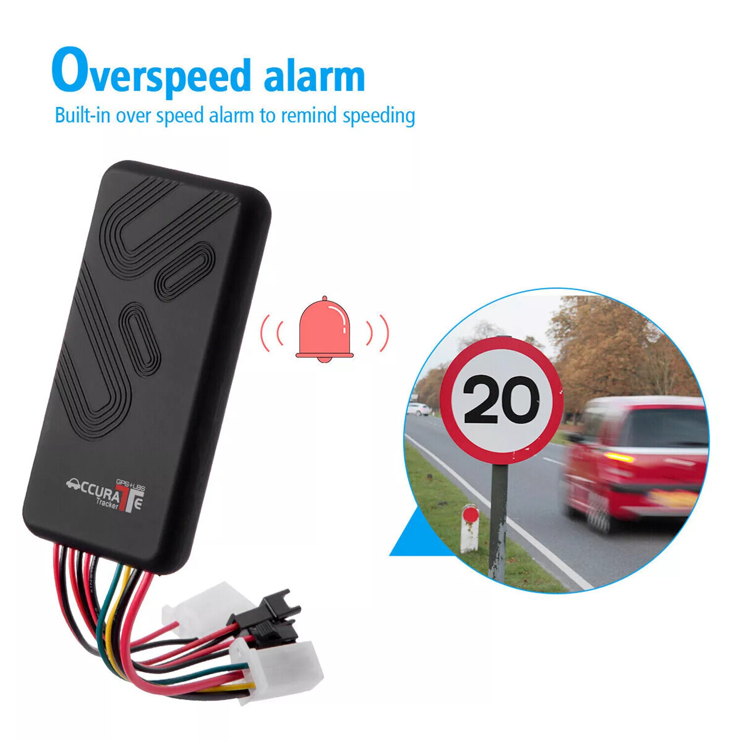 Car GPS Tracker Real Time Tracking Device GSM SIM GPRS Locator for Truck Vehicle
