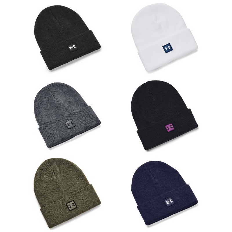 Under Armour 1373155 Men's UA Halftime Cuff Beanie Cap Headwear, OSFA