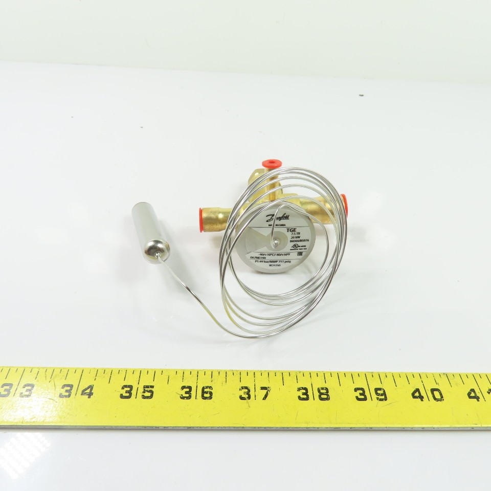 Danfoss 067N6190 TGE 7.5 TR Thermostatic Expansion Valve 7.5 TR 26kW R404A R507A