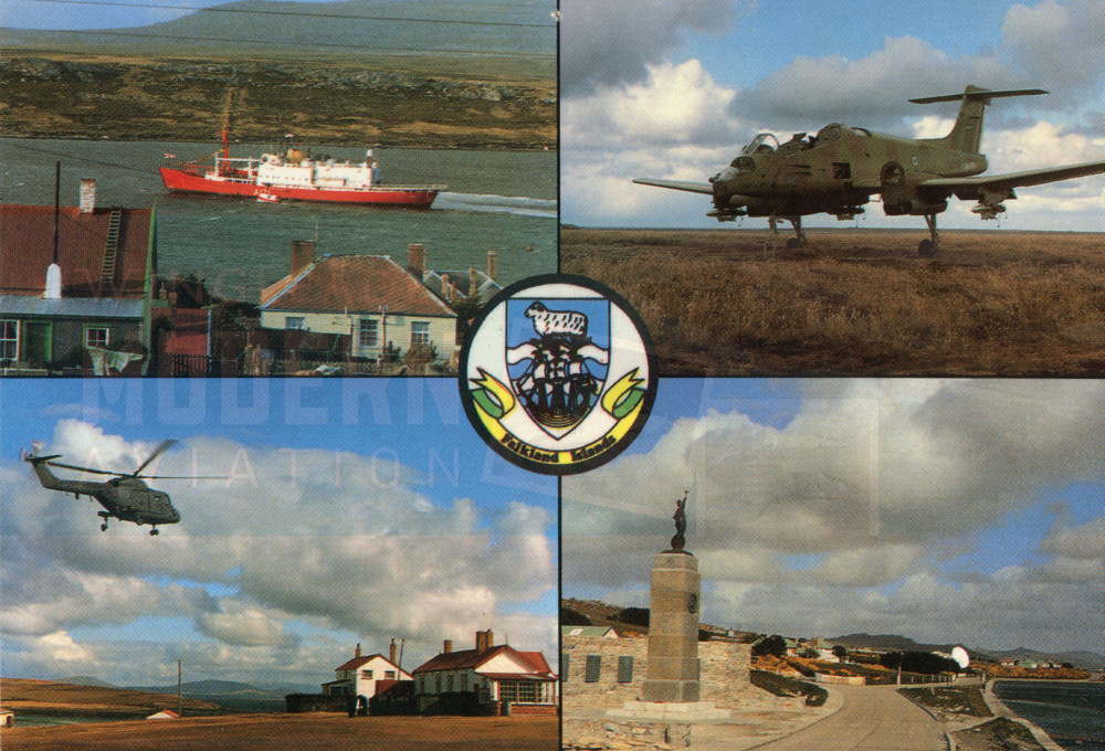 Various Falkland Islands Scenes - NASA - Original Post Card