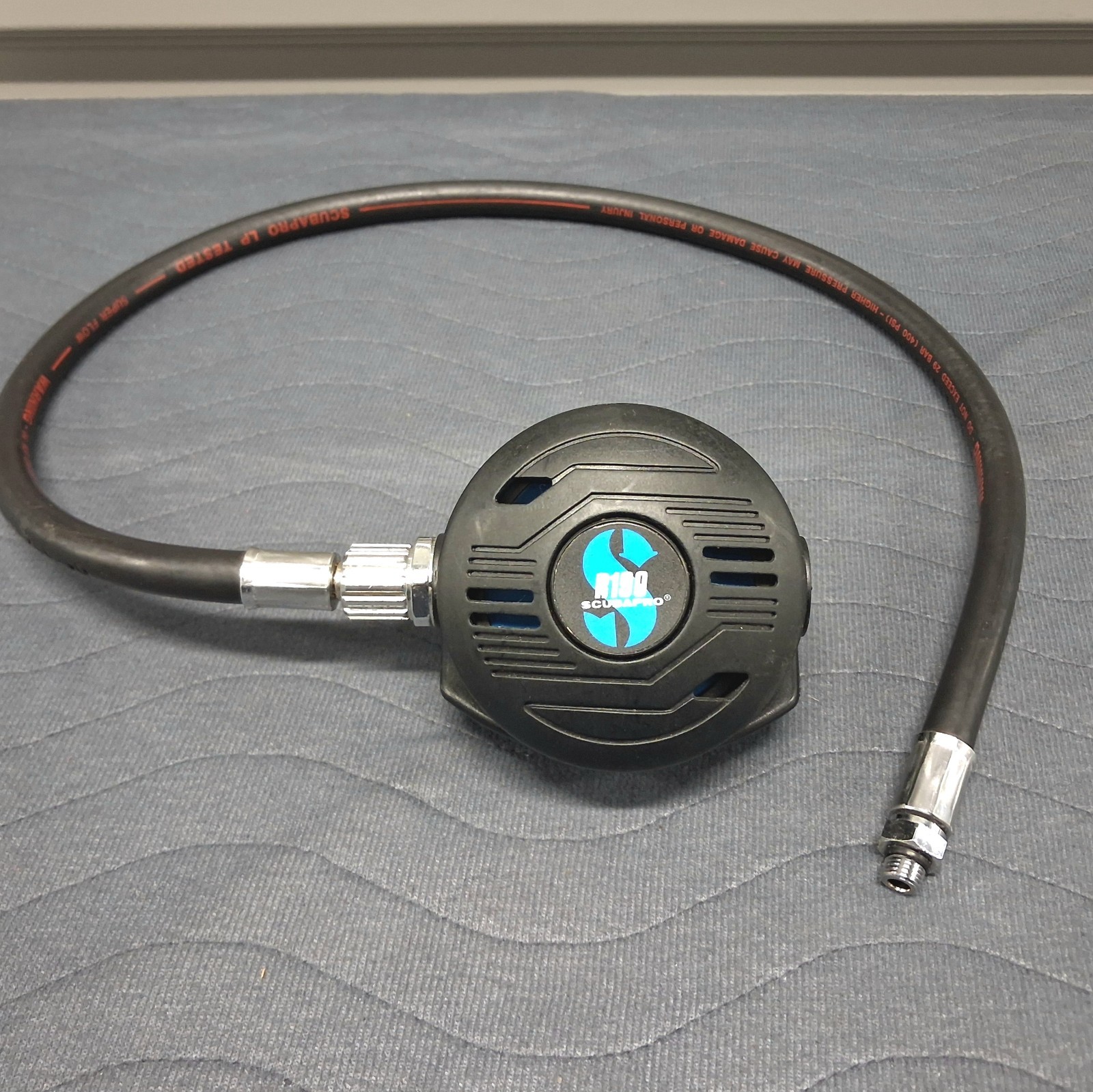 Vintage Scubapro R190 Second Stage Scuba Regulator 1992 LP For Parts / Rebuild*