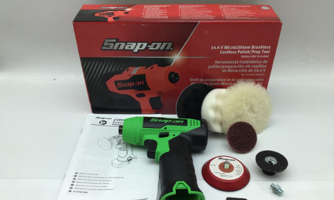 Snap-on CTPP861GDB 14.4V Cordless Mini Polisher Green Tool only [Unused]