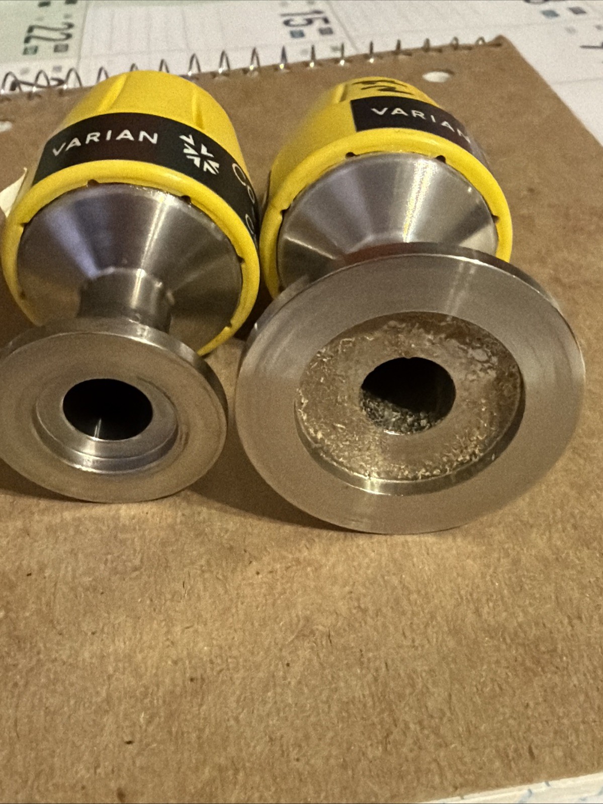 Varian ConvecTorr P Type Vacuum Gauge Pair Sensor W T Connection For Pump