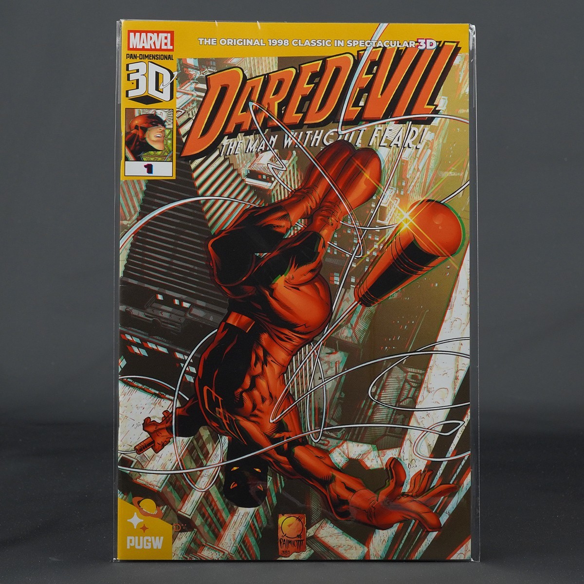 DAREDEVIL (1998) #1 Pan Dimensional 3D Marvel Comics 2026 0126PG0967 (CA)Quesada