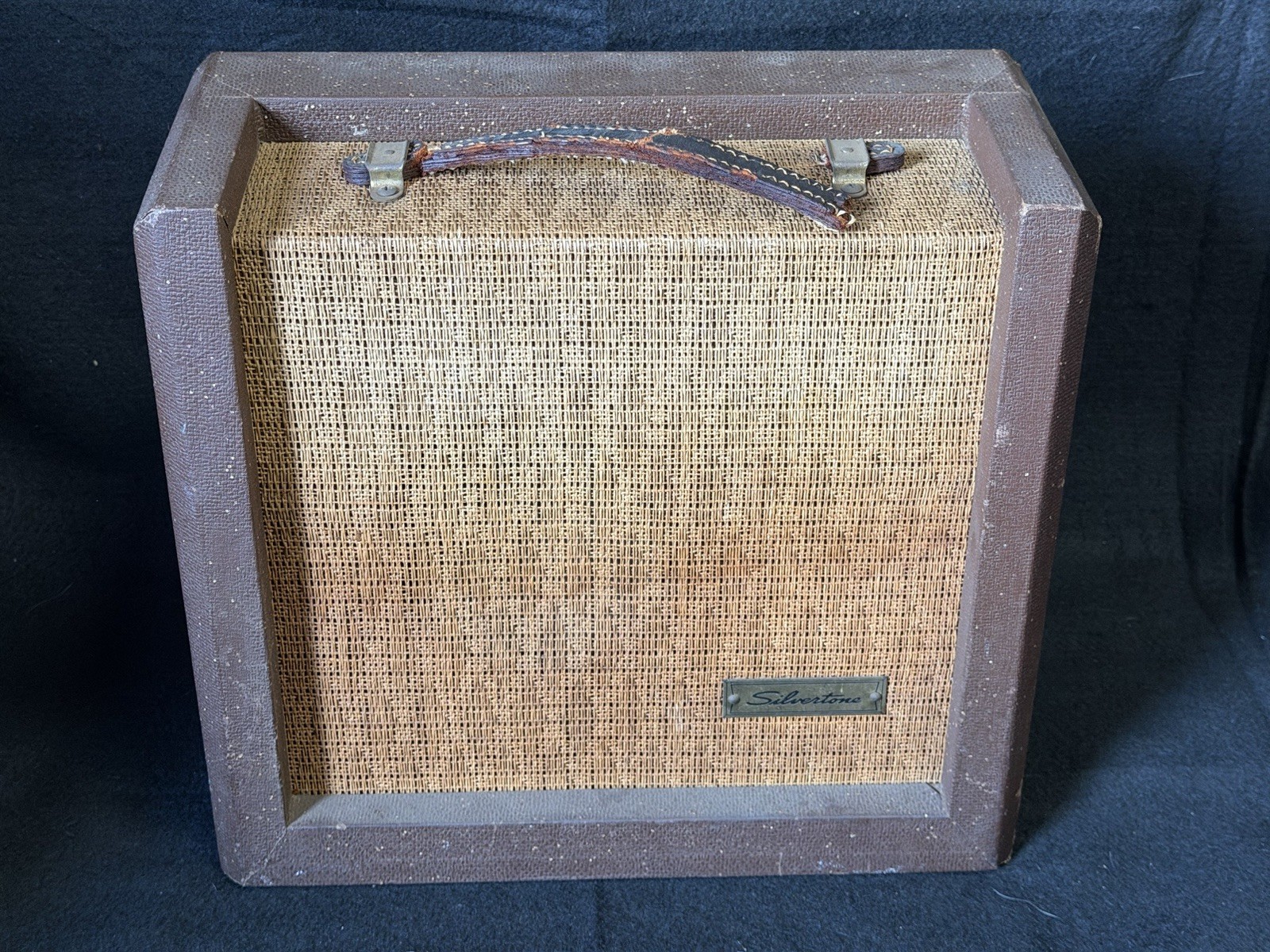 Late 1950s Silvertone 1451 tube guitar amplifier (amp), USA - Untested - As-Is