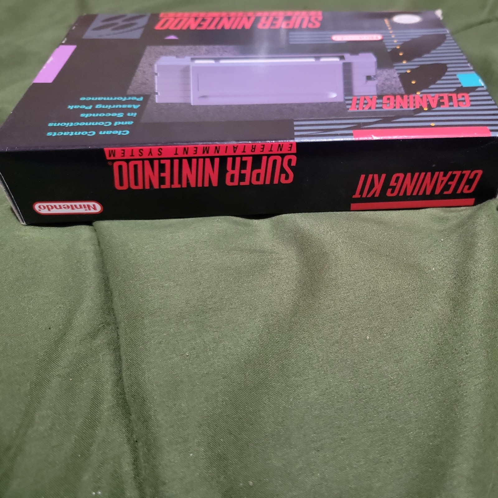Nes Cleaning Kit Cib & snes cleaning kit cib