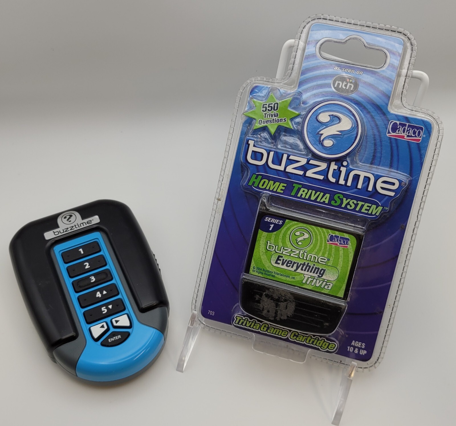 Buzztime EVERYTHING Trivia Series 1 Question Game Cartridge 550 Questions Cadaco