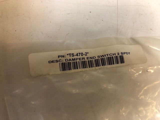 KELE TS-470-2 DAMPER POSITION SWITCH 2 SPDT