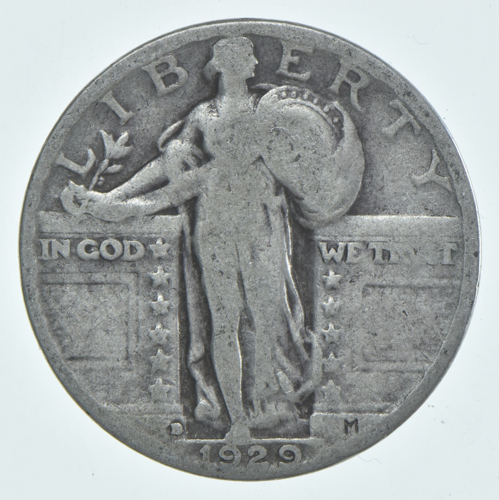 1929-D Standing Liberty Quarter AC Average Circ (1 coin)