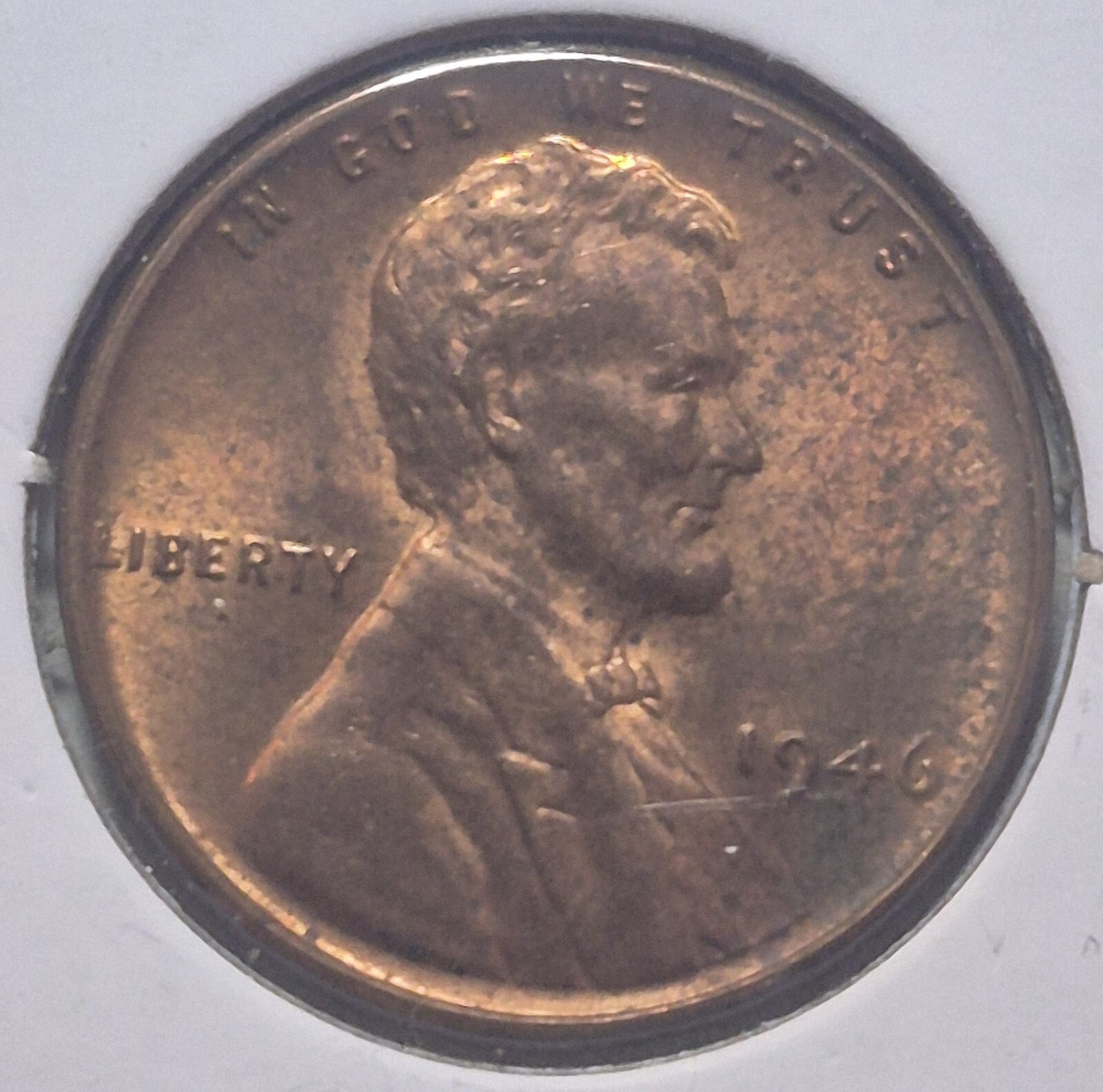 1946 Lincoln Wheat Cent  P - BU - Uncirculated - Red-Brown
