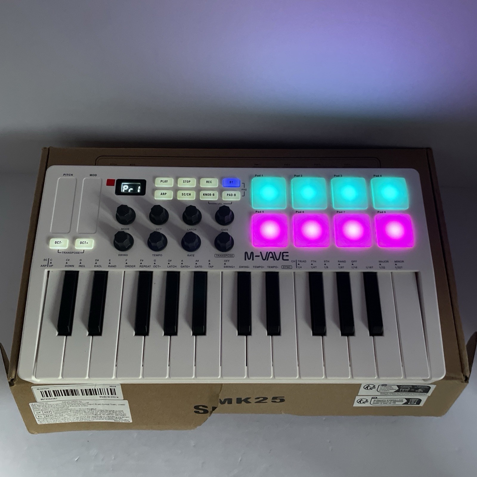 M-Vave Smk 25 Midi Keyboard