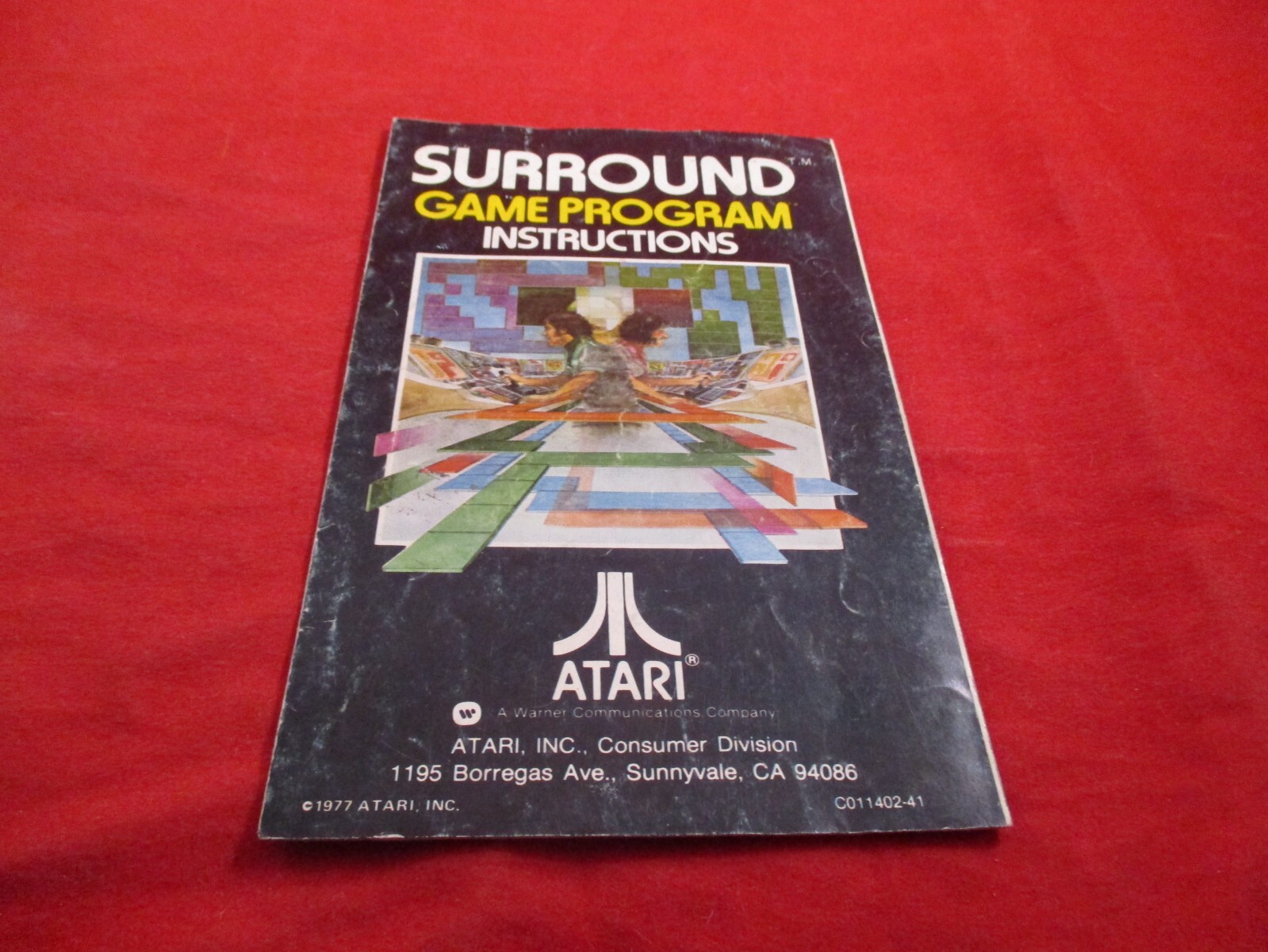Surround Atari 2600 Instruction Manual Booklet ONLY #M1
