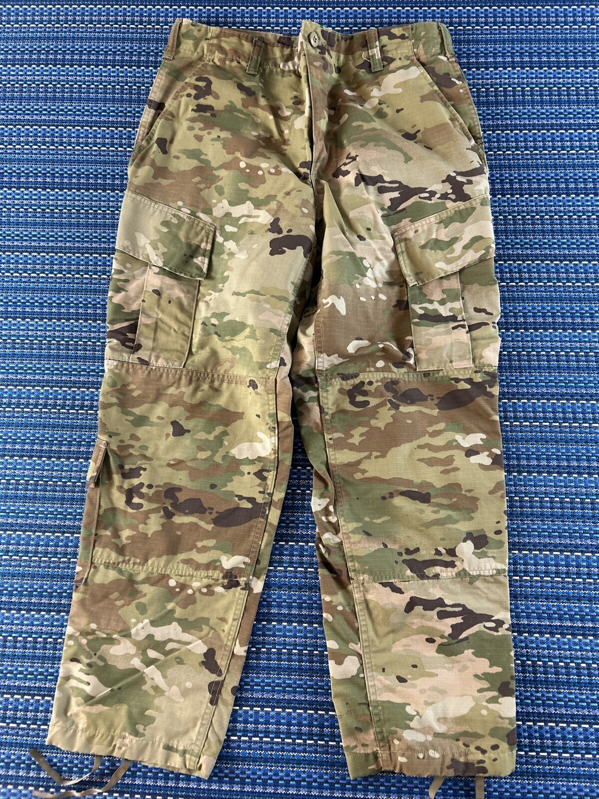 US Army Military ACU Digital Camo Pants Mens Medium Short Army Trousers  #6539