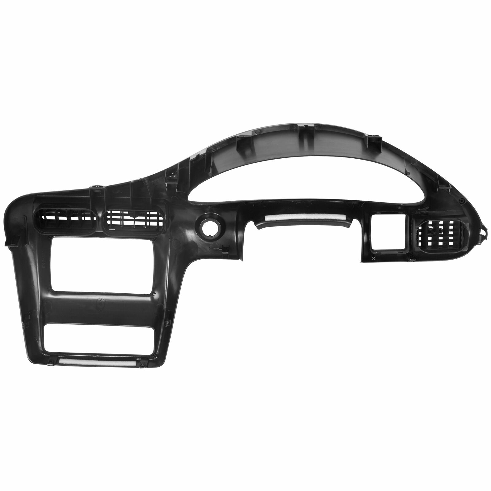 Black Painted Dash Panel Speedometer Trim Bezel For 2000-2005 Chevy Cavalier