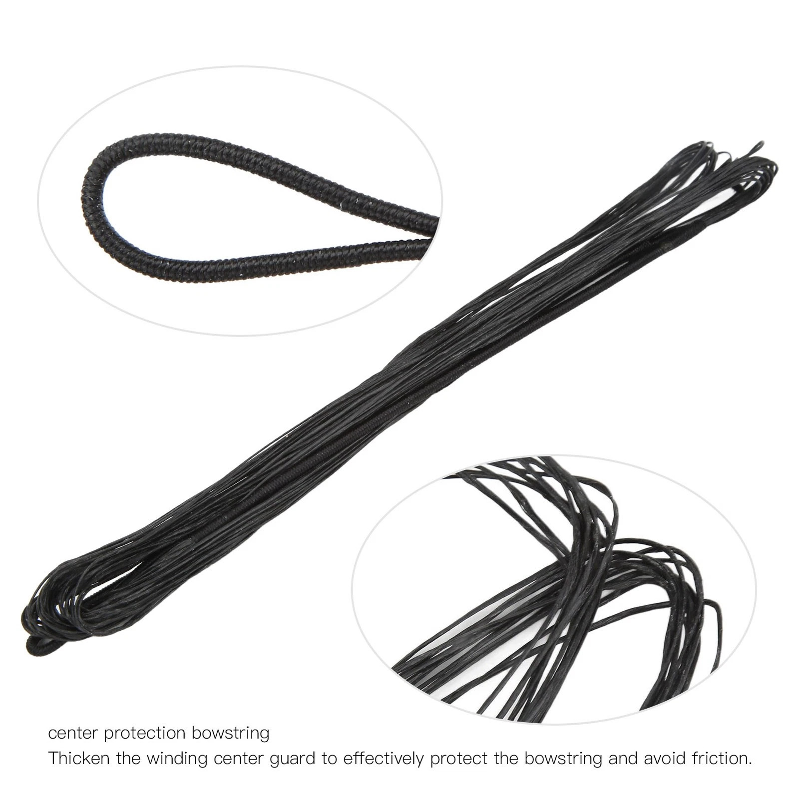 AMO 58" Bow Strings Replacement Archery for Recurve Long Bow Hunting Strings