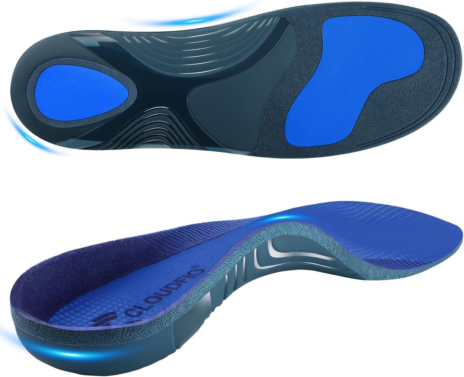 Plantar Fasciitis Insoles for Men Women,High Arch Support for Pain Relief,Sho...