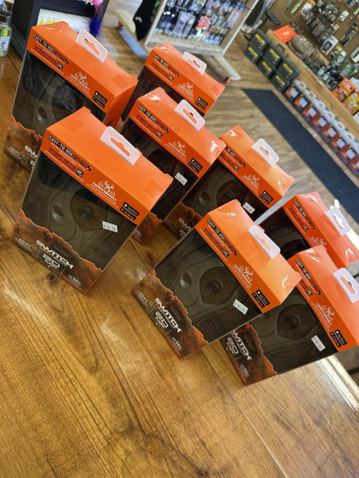 Lot - Wildgame Innovations Switch Lightsout 20MP Trail Cameras (8 Cameras )