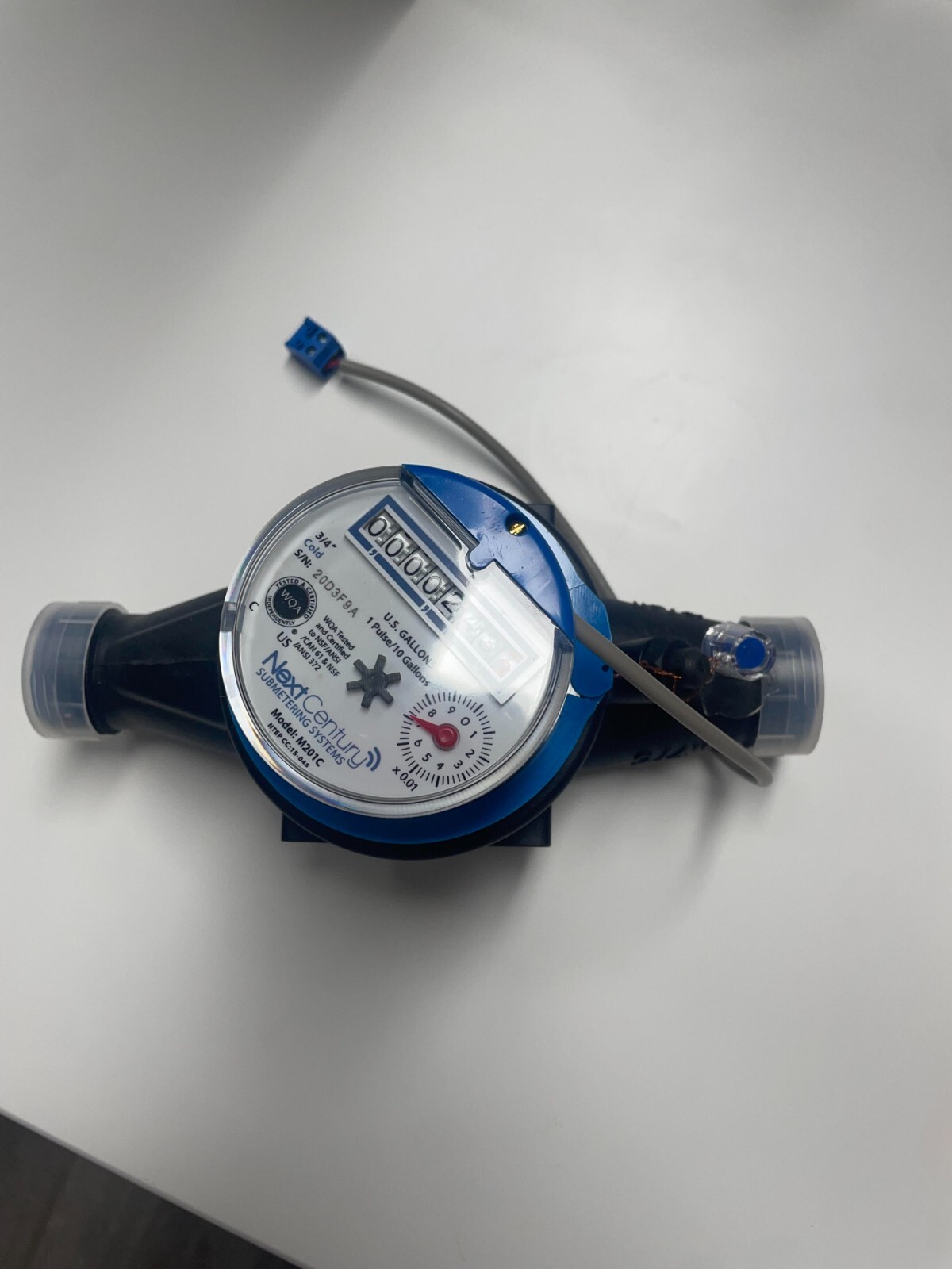 Next Century Water Sub-meter