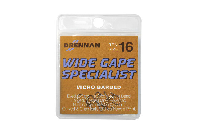 Drennan Micro Barbed Wide Gape Specialist