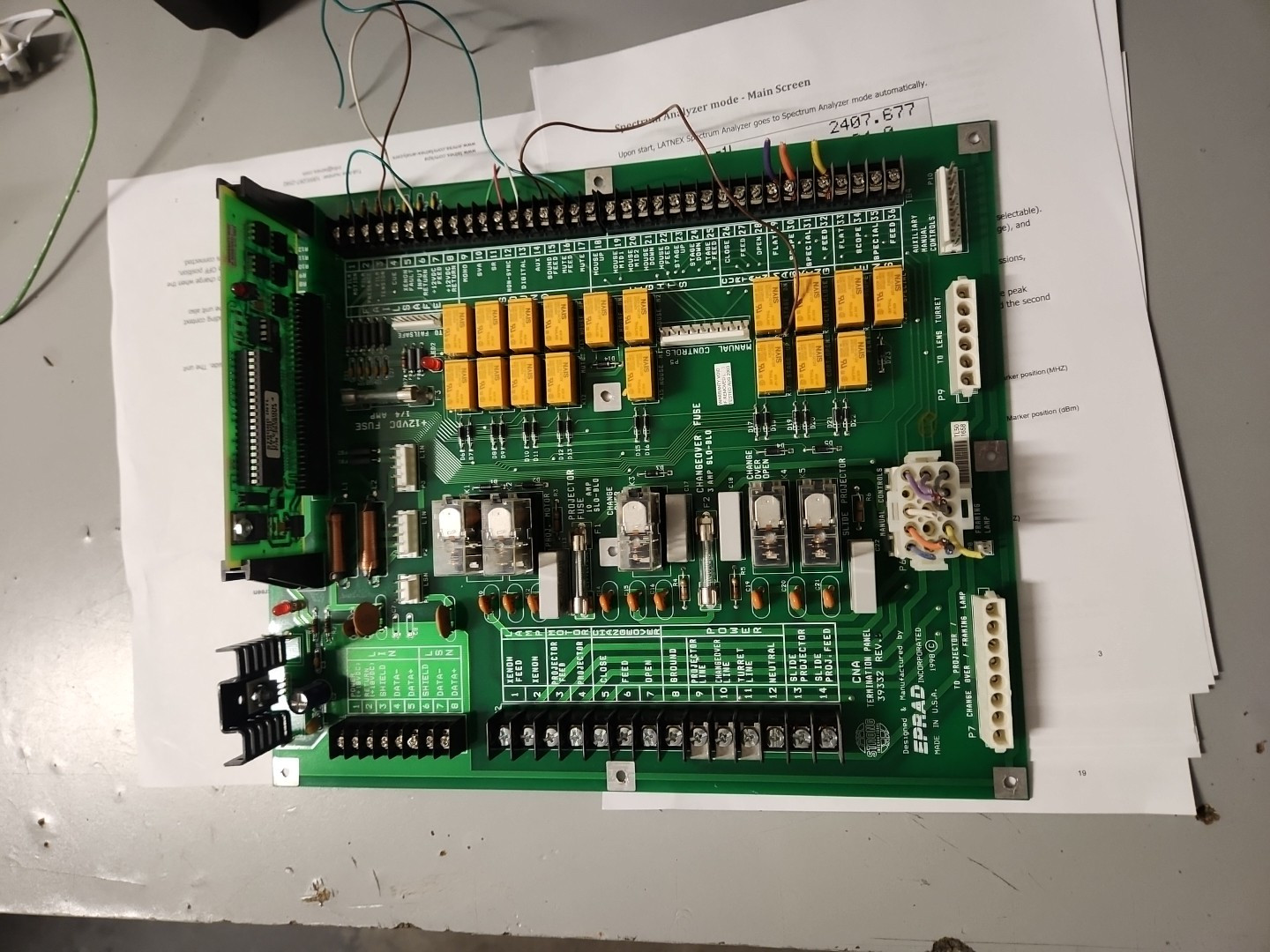 EPRAD CNA Termination Panel 39332