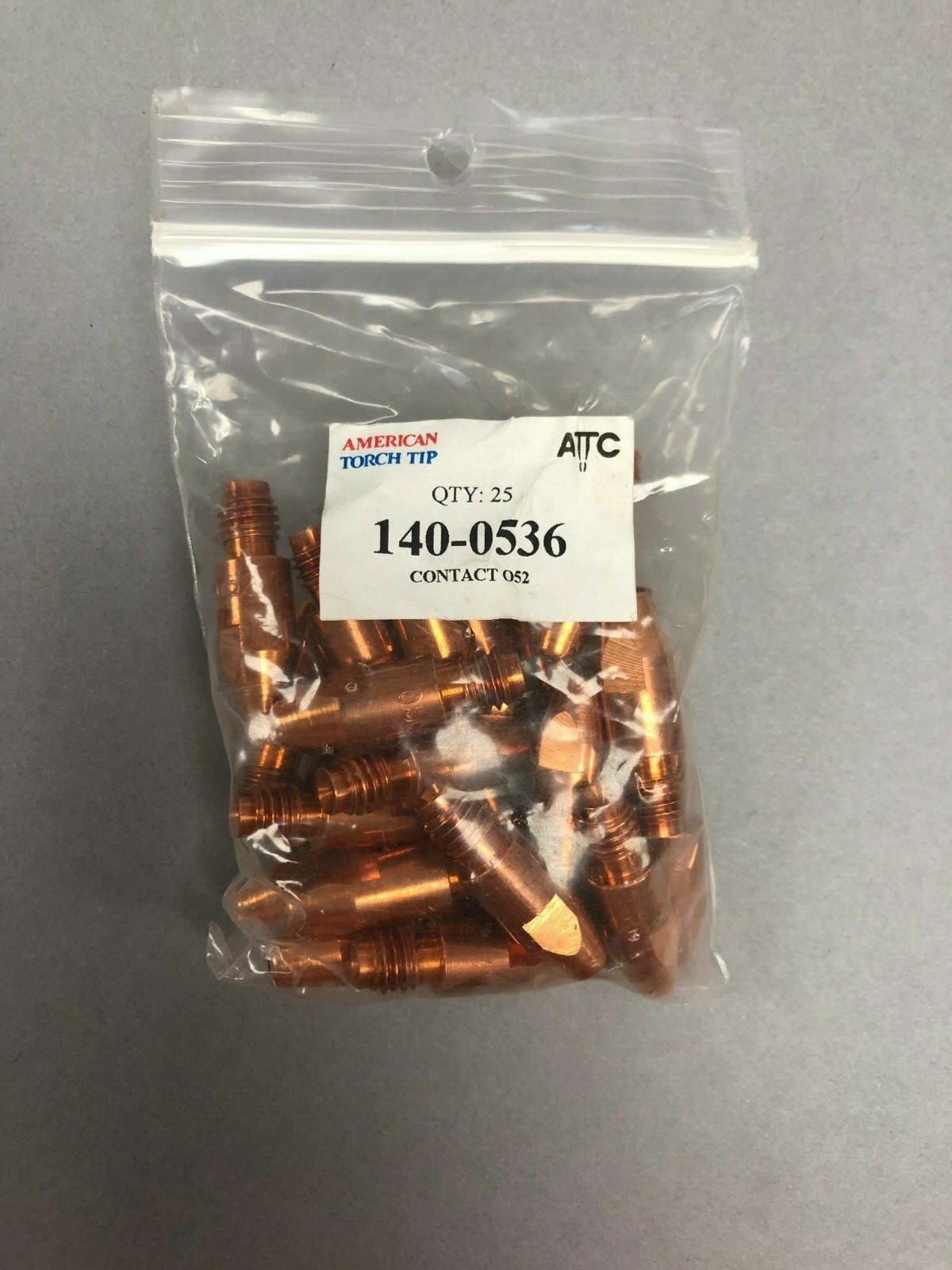 American Torch Tip Contact Tip Wire Size .52 Part #140-0536 Pack of 25