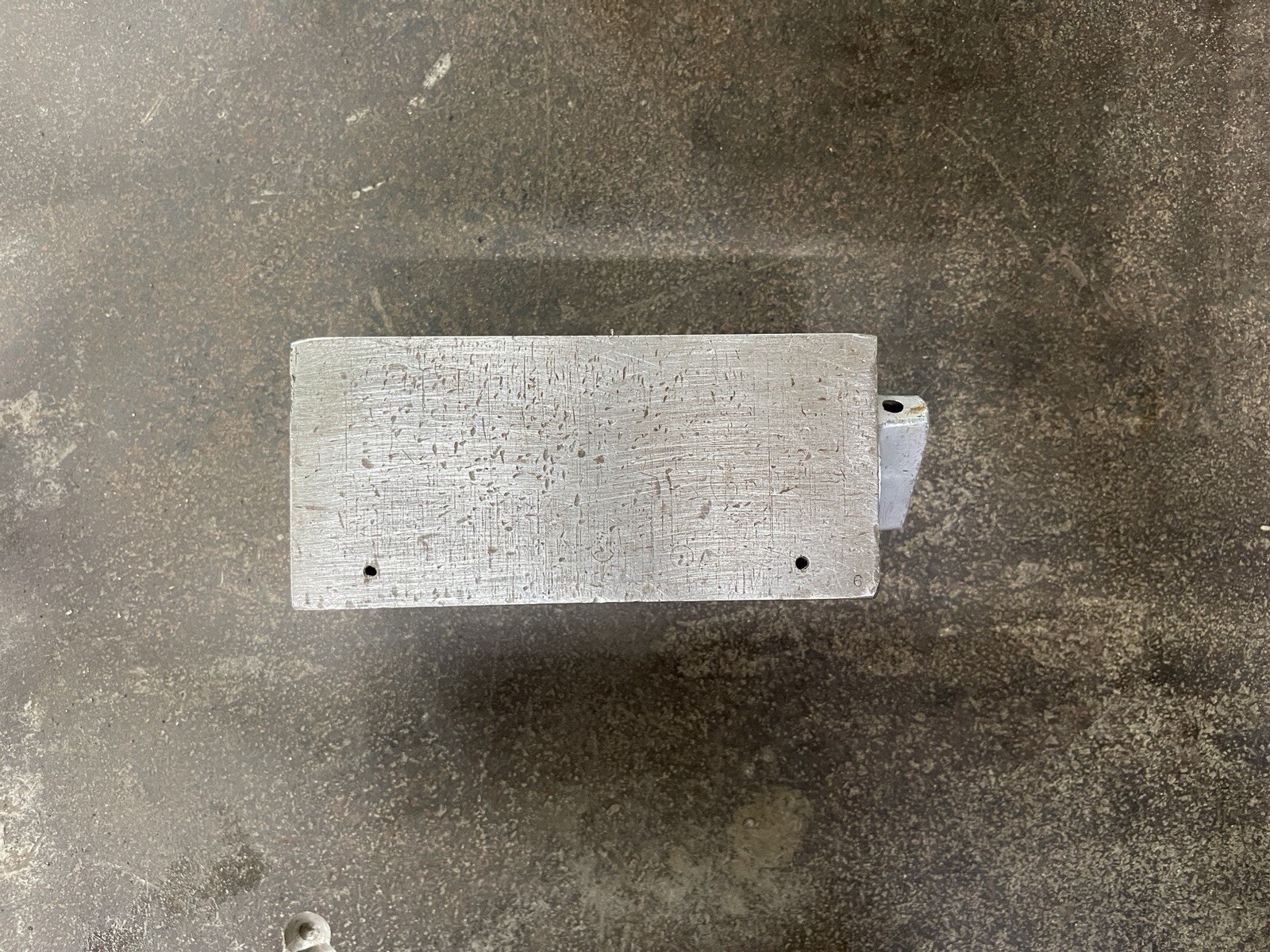 Brown & Sharpe Standard Pole Rectangular Permanent Magnetic Block Chuck 760