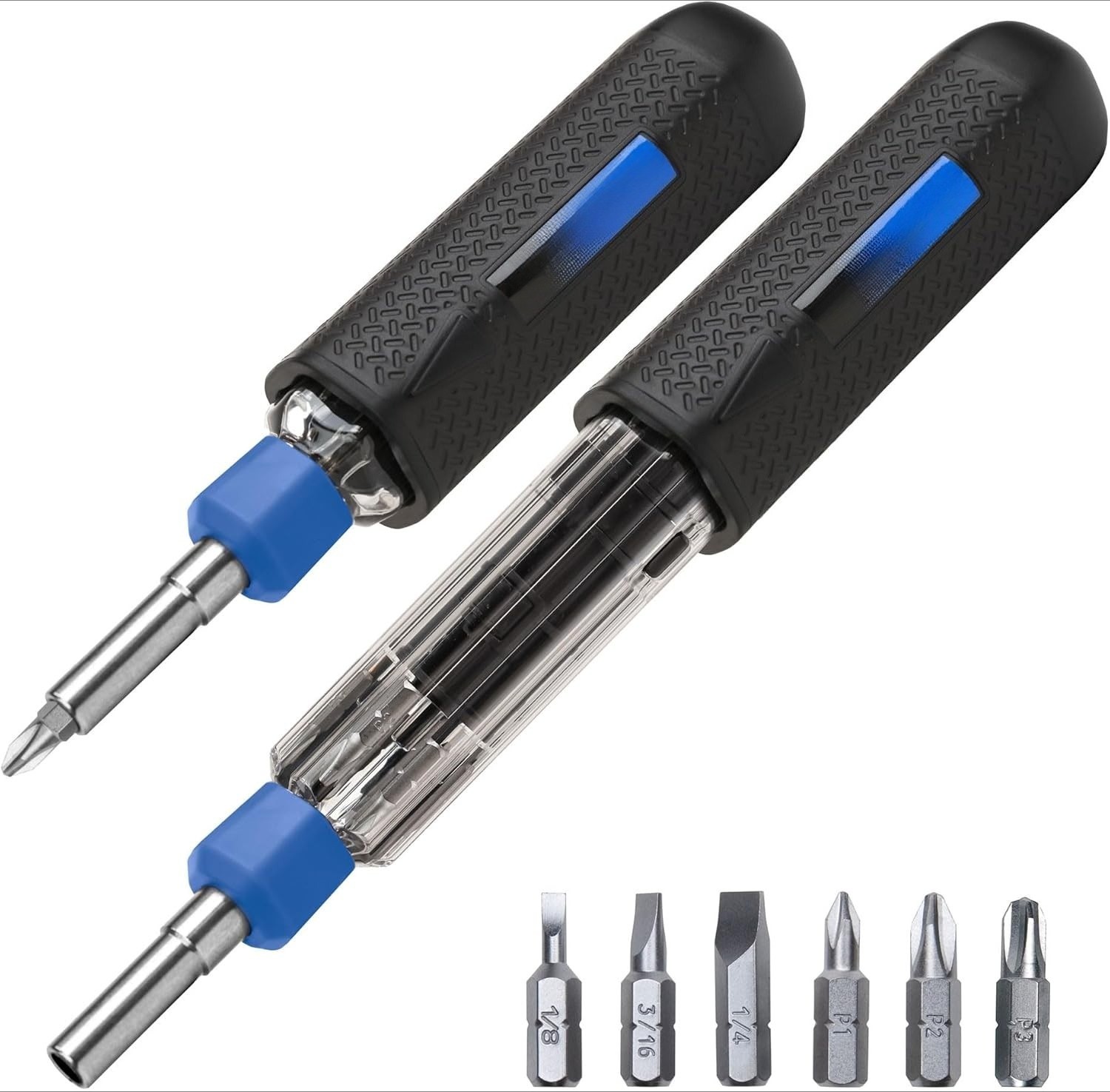 Screwdriver Multi Tool Magnetic | Multi-Bit Auto Loading Barrel Patented |