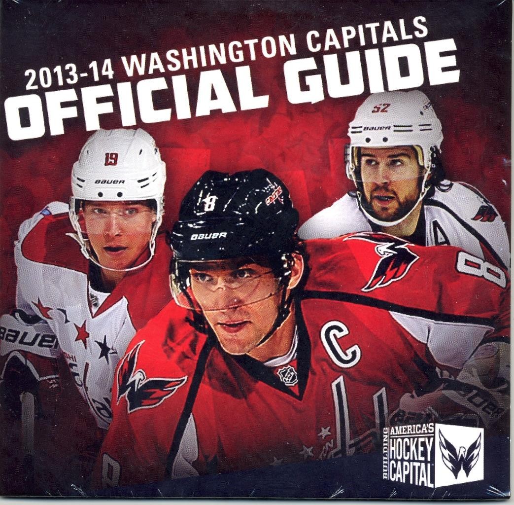 2013-14 Washington Capitals Official Guide - DVD - NHL National Hockey League