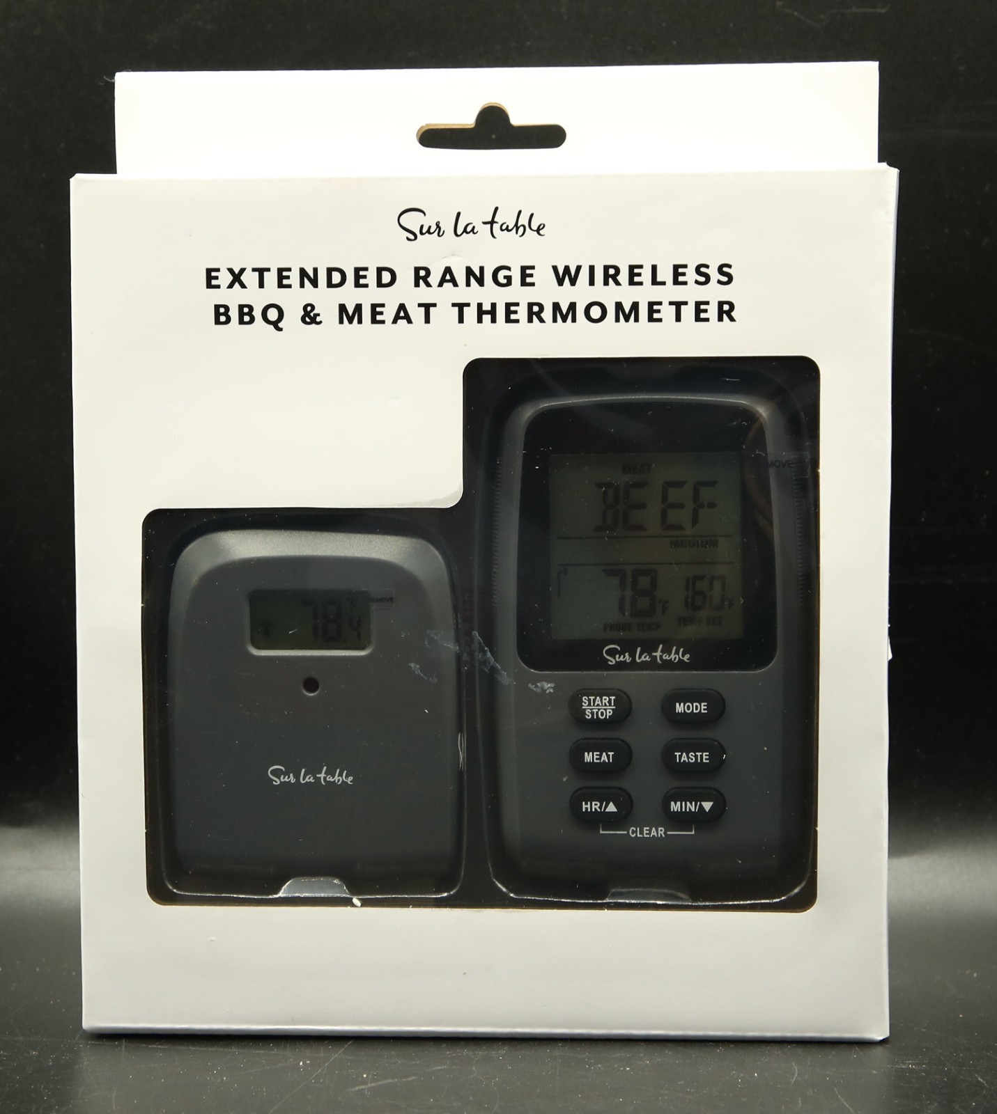 Sur La Table Extended Range Wireless BBQ & Meat Thermometer 72116955