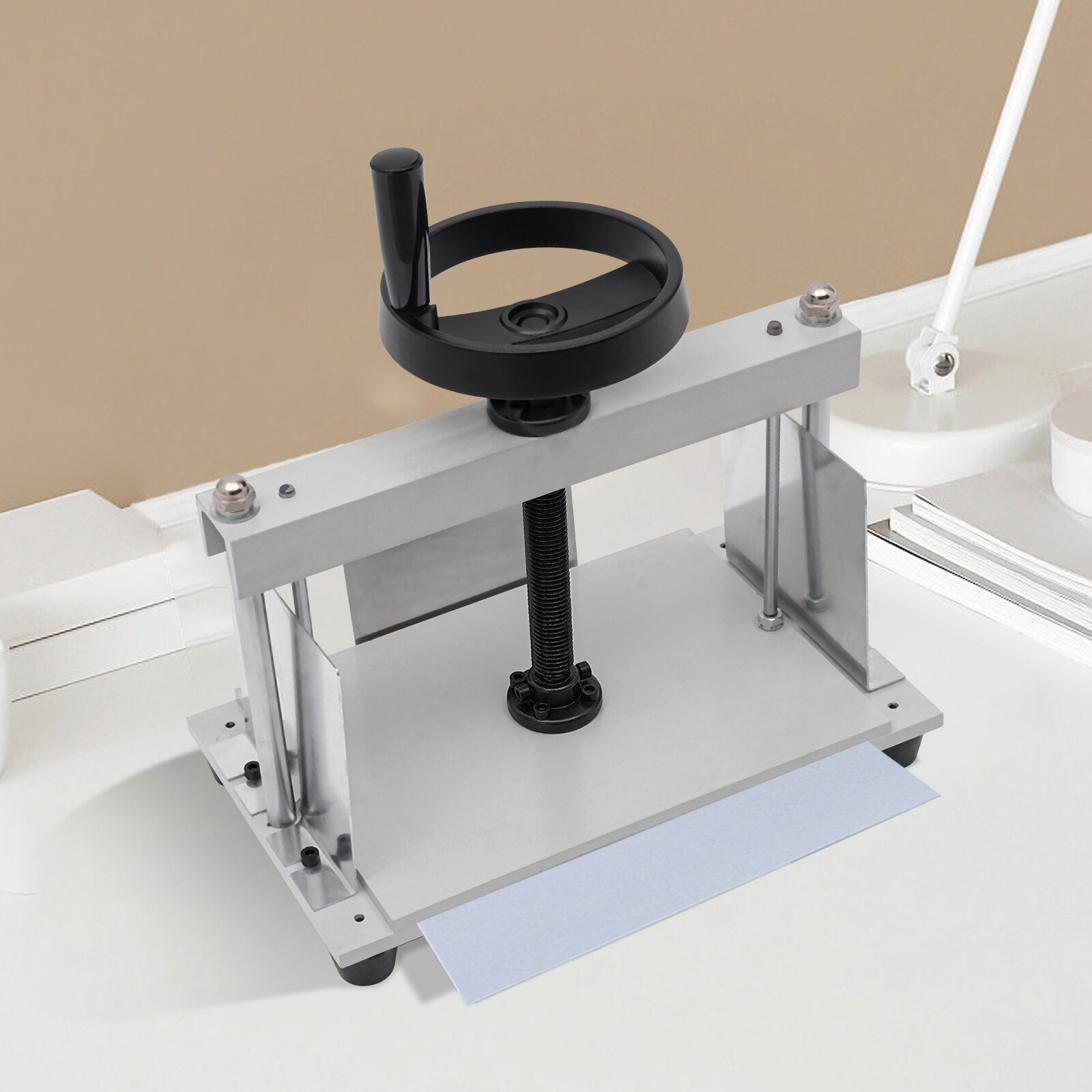 Manual Financial Receipt Paper Money A4 Album Flattening Machine