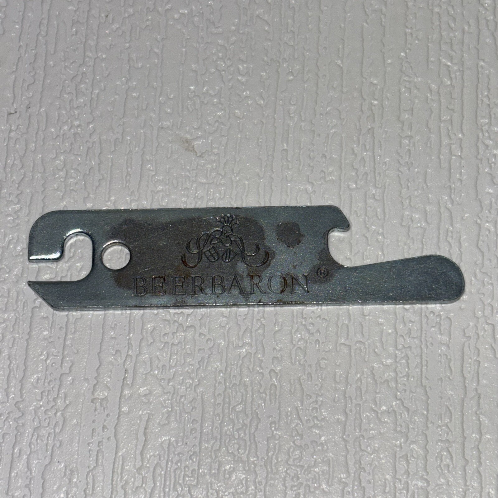 Vintage Beer Baron Bottle Opener 3" long