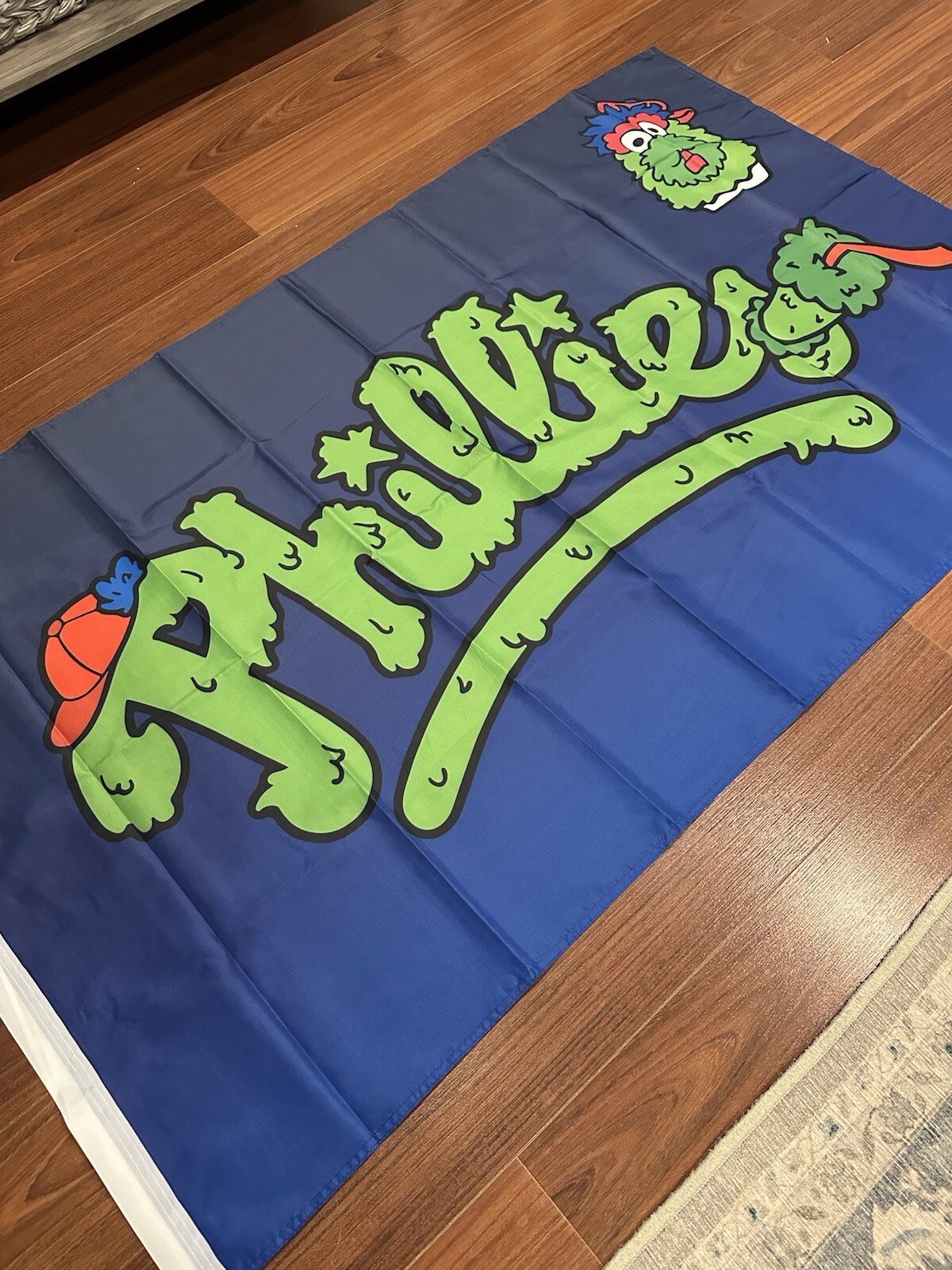 CUSTOM Philadelphia Phillies Philly Phillies Phanatic Themed 3x5 Grommet Flag