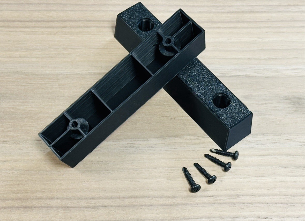 Sansui G-8700 Rear Plastic Bumpers (Pair) – 3D Printed – Exact OEM Dimensions