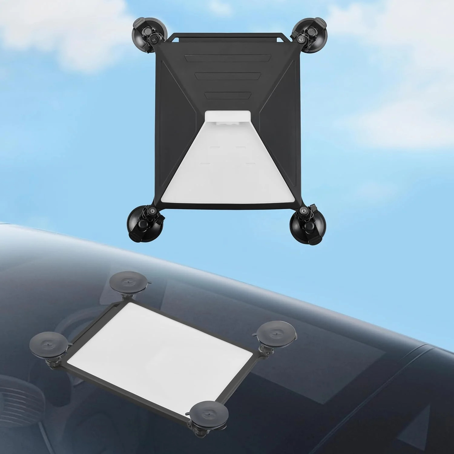 Starlink Mini Suction Cup Mount with Silicone Case for RV Boat Car Window