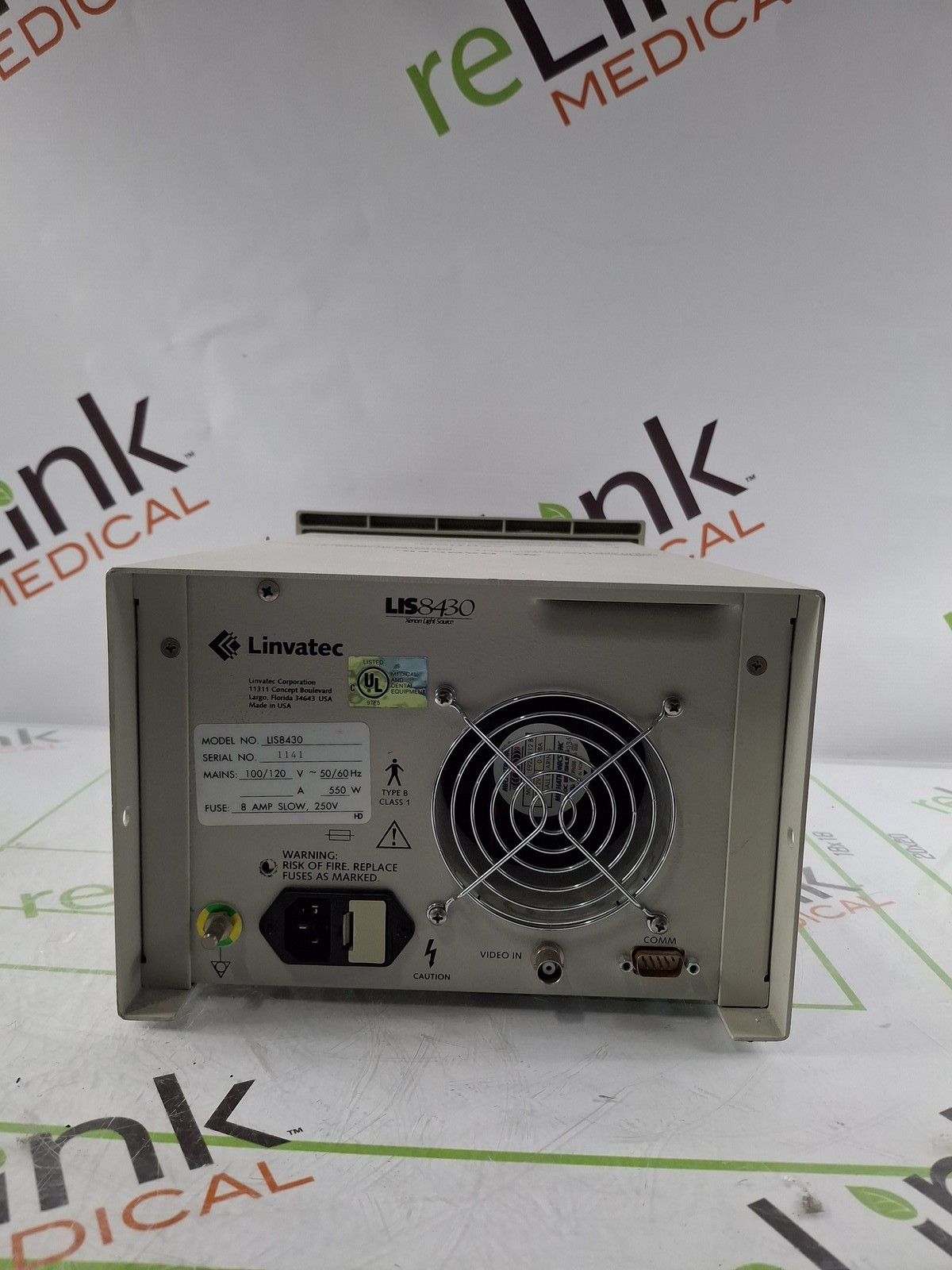 Linvatec LIS8430 Xenon Light Source