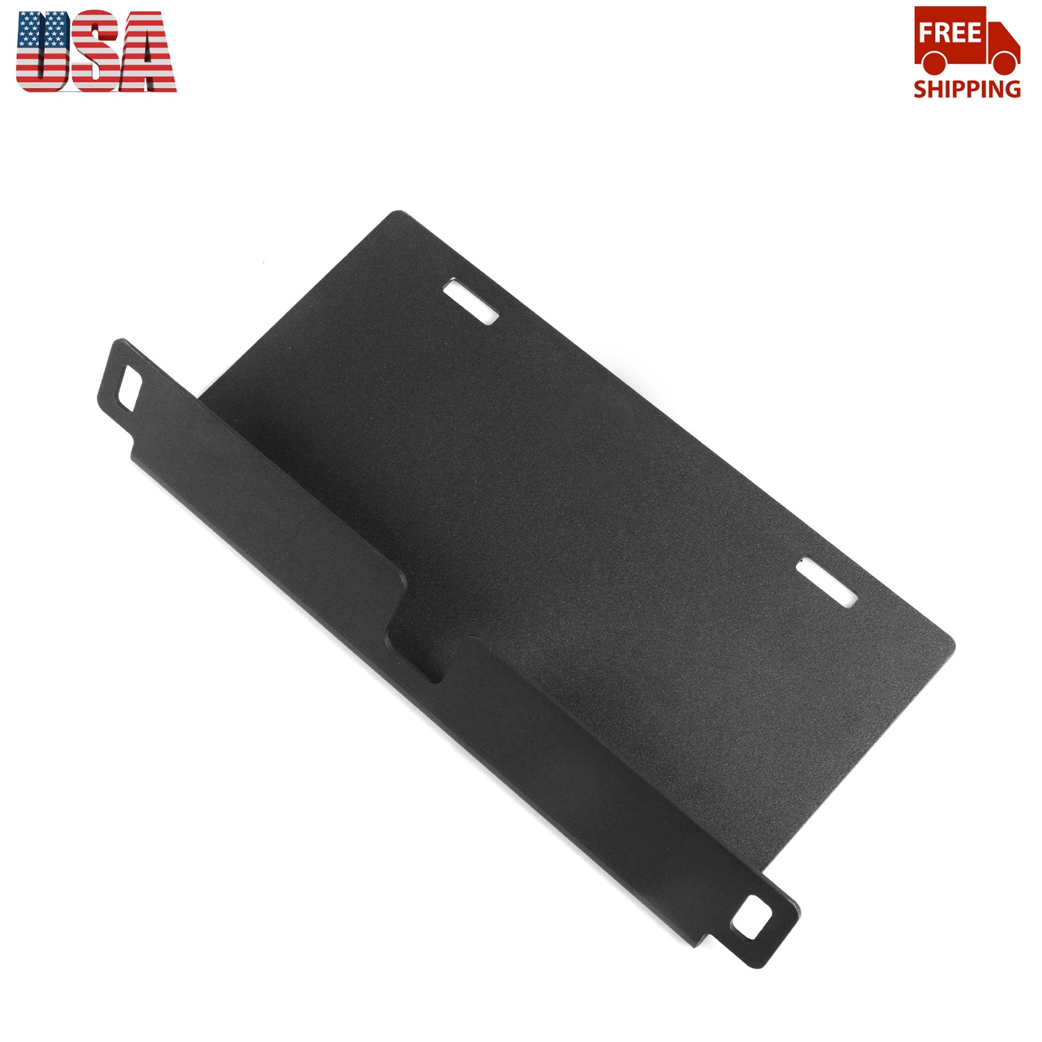 Front License Plate Licence Holder Base Bracket Panel For Ford Bronco 2021-2023