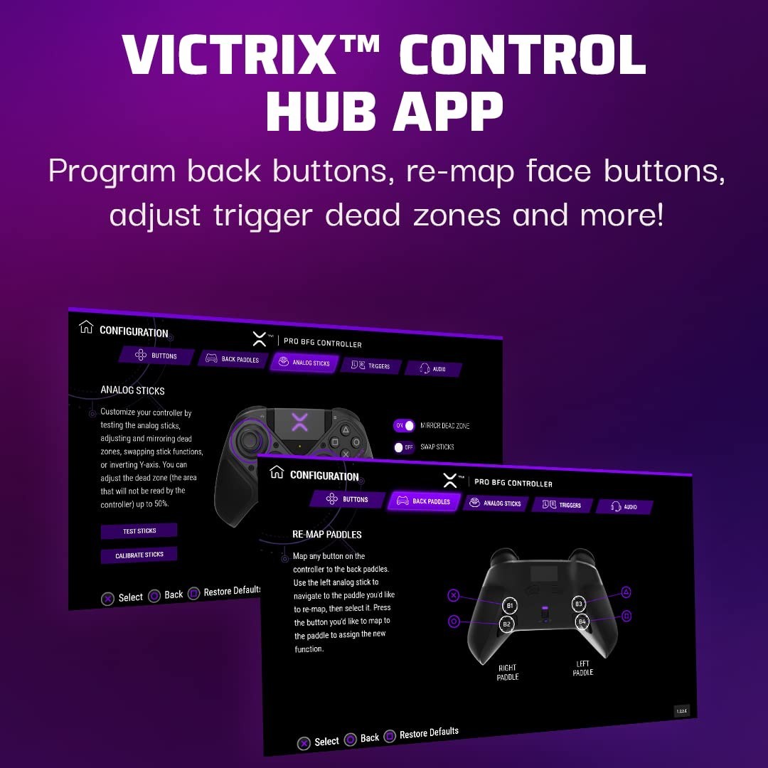 Playstation Victrix PRO BFG Wireless Modular Controller For PS5/PS4 XBOX Windows