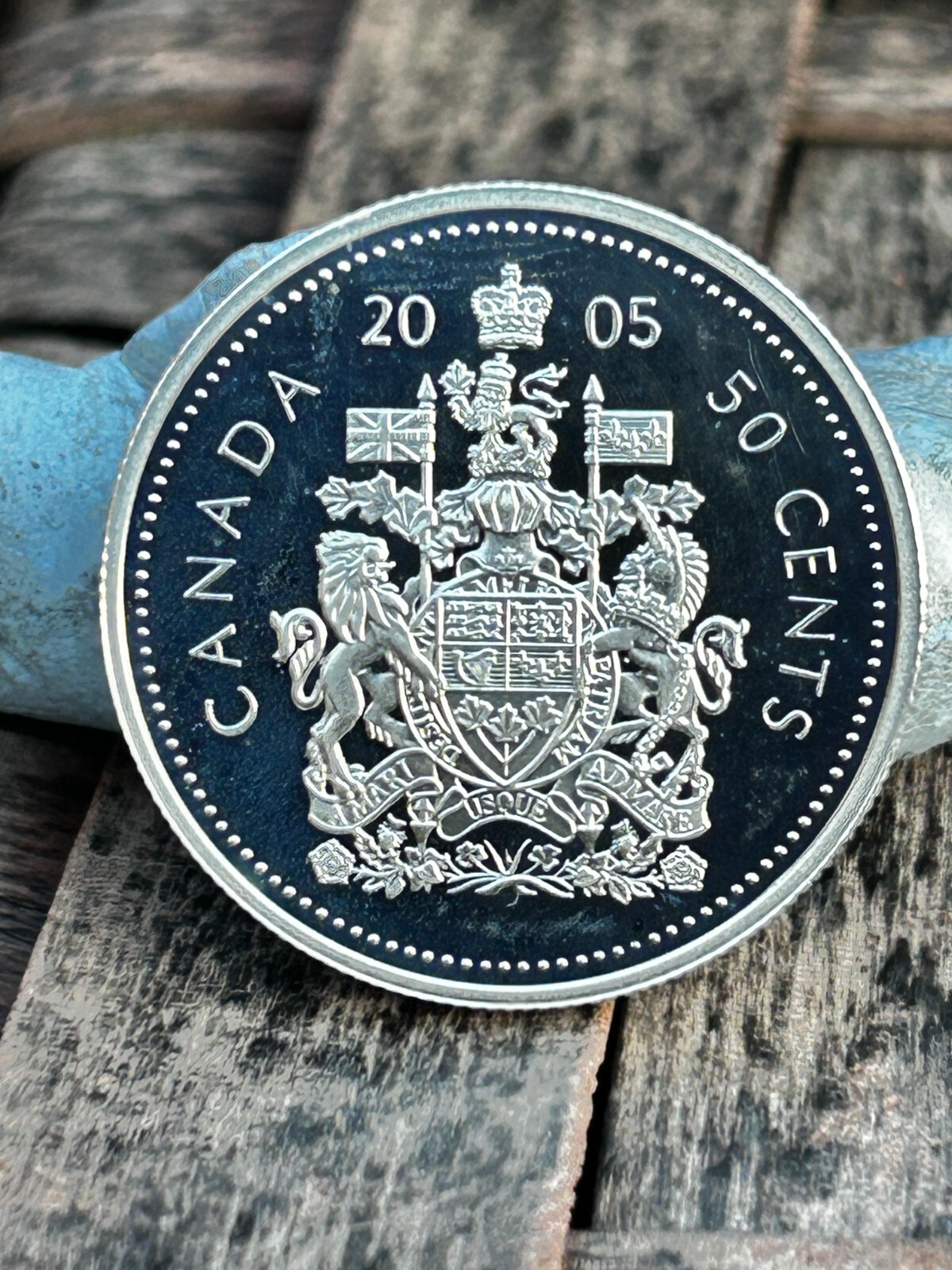 2005-P CANADA 50 CENTS - GORGEOUS GEM PROOF-LIKE- ref  W 95