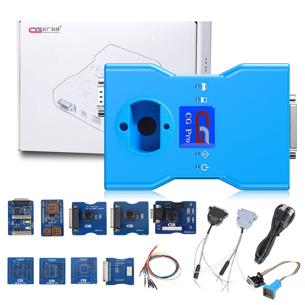 CG Pro 9S12 Pro/garmmer Full Version Including All Adapters for BMW