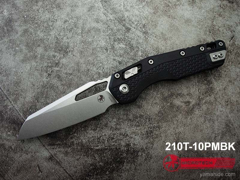 Microtech MSI RAM-LOK 210T-10PMBK Injection Black M390 Folding Knife