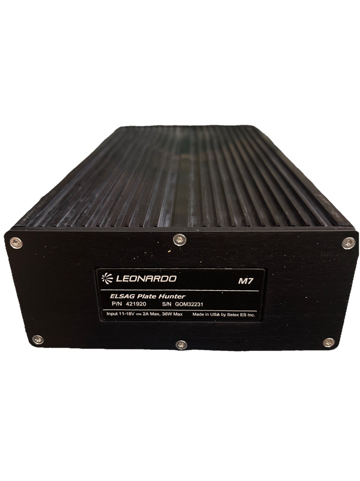 Leonardo M7 ELSAG 421920 ALPR License plate Reader