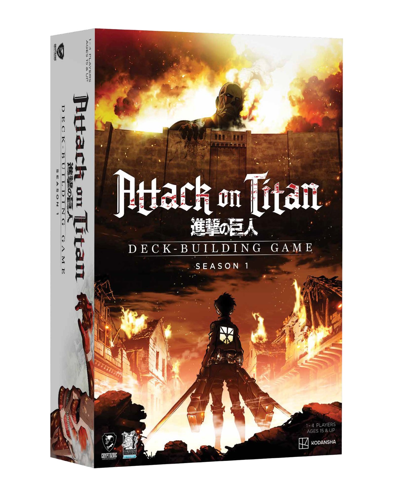 CZE82973 Cryptozoic Entertainment Attack On Titan Deck Building Game Season 1